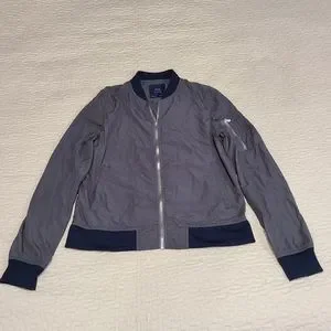 ★ZARA★ BOMBER JACKET WITH CONTRAST TRIM Zara | Jackets & Coats | Zara Zw Contrast Denim Bomber